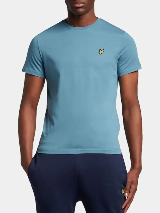 LYLE + SCOTT PLAIN T-SHIRT ΑΝΔΡΙΚΗ ΜΠΛΟΥΖΑ SKIPTON BLUE