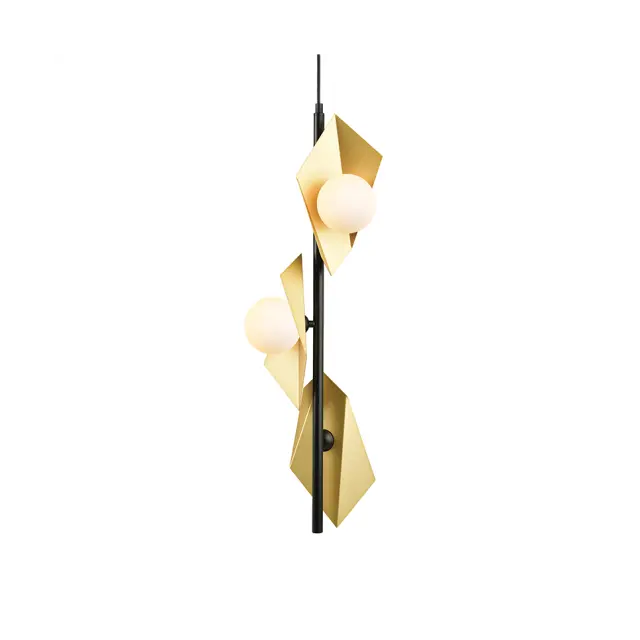 AcaLight Offer NETTO ΦΩΤΙΣΤΙΚΟ ΚΡΕΜΑΣΤΟ ΧΡΥΣΟ ΜΕΤΑΛΛΙΚΟ ΣΥΜΒΑΤΙΚΟ 3ΧG9 IP20 260Χ1490mm