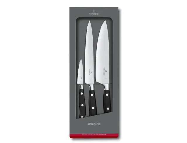 Σετ Μαχαίρια Victorinox Grand Maitre με μήκος λεπίδας 17cm - 3 τεμάχια - Σε ειδική συσκευασία δώρου 7.7243.3 2