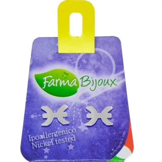 Farma Bijoux Υποαλλεργικά Σκουλαρίκια Ζώδιο Ιχθύς