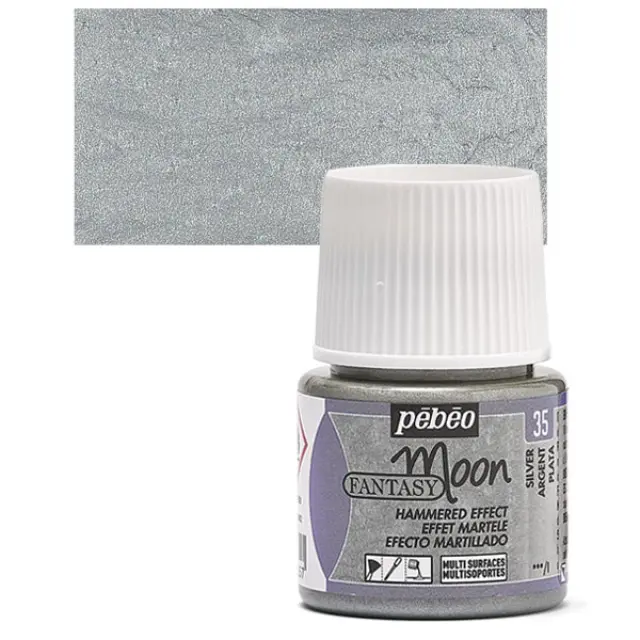 Pebeo Fantasy Moon Σμάλτο - 35 Silver - 45ml