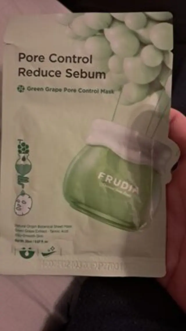 Frudia Green Grape Pore Control Μάσκα Προσώπου για Καθαρισμό 20ml