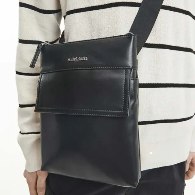 Calvin Klein - Minimalism Mono Ανδρική Τσάντα Ώμου / Χιαστί K50K509229-BAX σε Μαύρο χρώμα 3
