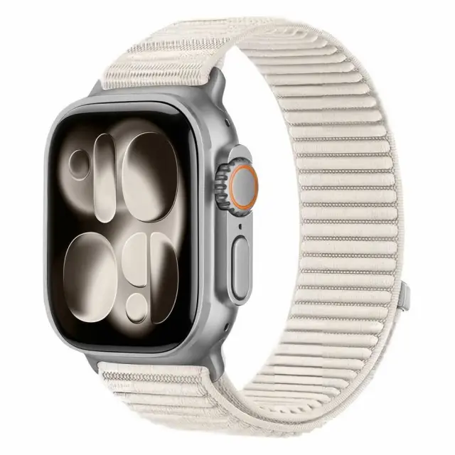Tech-protect Nylonloop Apple Watch 8 / 9 / 10 / 11 / 12 / Se (40 / 41 / 42 Mm) Starlight
