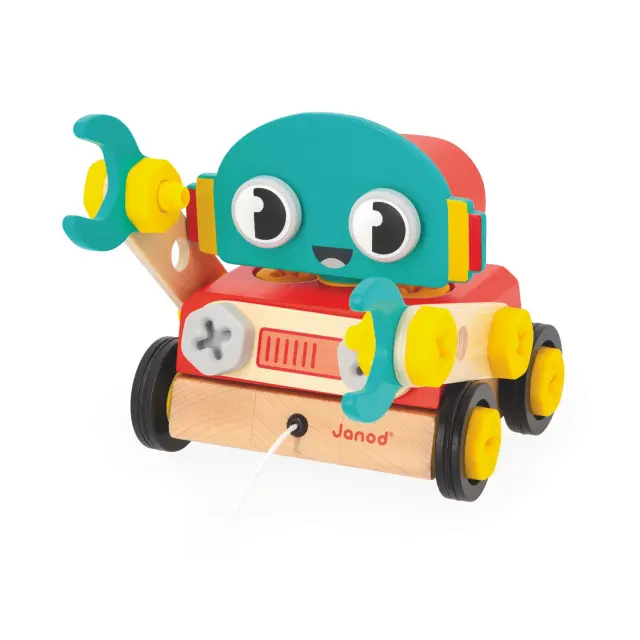 Brico'kids Συρόμενο Ρομπότ Janod Παιχνίδια Ρόλων / J06459 (Janod) 2