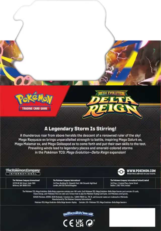 Pokemon Delta Reign Booster Box (36 Boosters) - EN 2