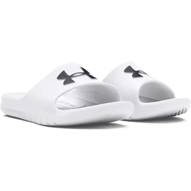Under Armour Core PTH Slides (3021286-100) - Λευκό 3