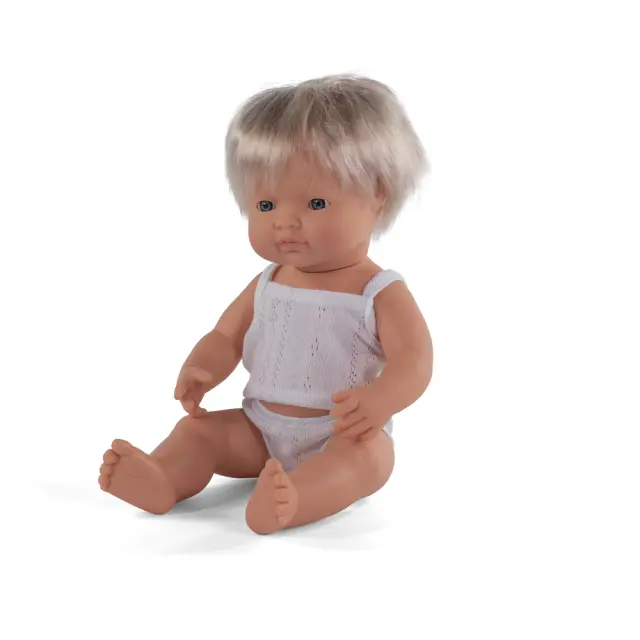 MINILAND DOLLS MINILAND ΚΟΥΚΛΑ ΚΑΥΚΑΣΙΟΣ 38 CM ΜΕ ΕΣΩΡΟΥΧΑ