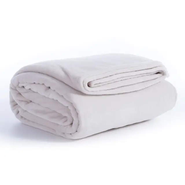Κουβέρτα Μονή Fleece 160x220 Nef-Nef Homeware Cosy ECRU