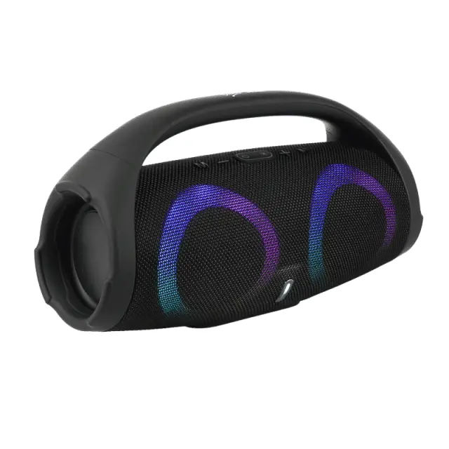 V-TONE BWS205 BK speaker Bluetooth wireless portable black battery-powered USB microSD AUX MP3 FM 2x5W 3