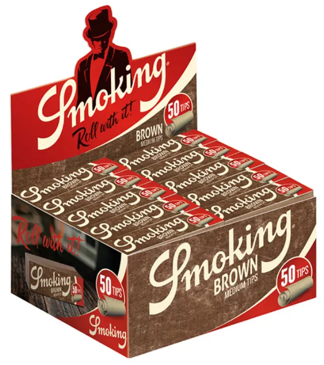 SMOKING DeLuxe Unbleached Τζιβάνα - Aκατέργαστες 50τεμ.