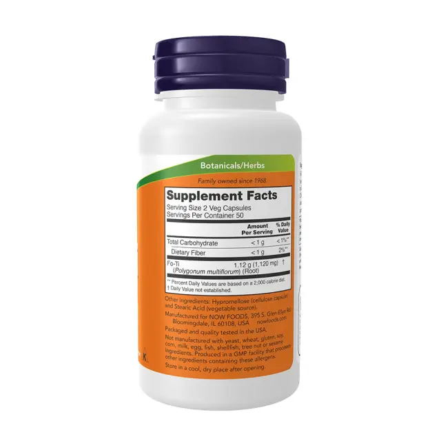 Now Foods Fo-Ti 560mg 100 κάψουλες 2
