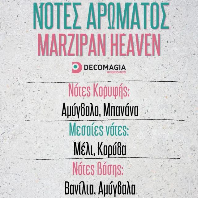 Άρωμα για κερί και σαπούνι 50ml, Marzipan Heaven 2