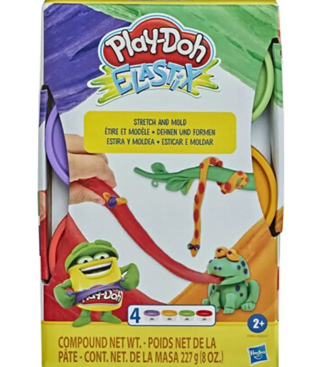 Hasbro Play-Doh Elastix: Stretch and Mold - Bold (E9863)