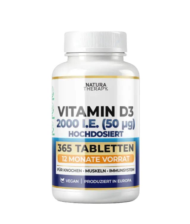 Vitamin D3 - (365 δισκία) Natura Therapy