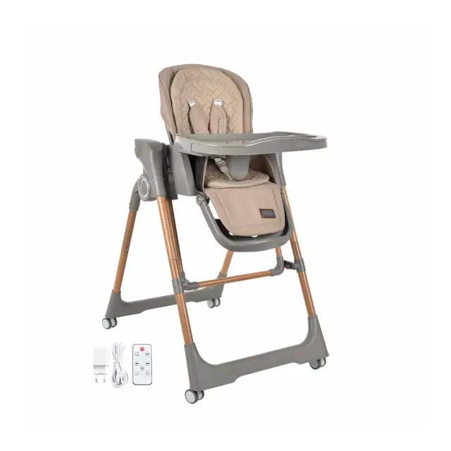 Καρεκλάκι Φαγητού-Κούνια Bebe Stars Serenna Ηλεκτρικό 2 In 1 Mocha 871-182