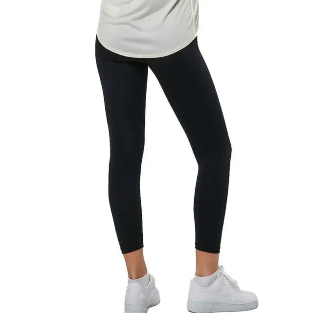 Body Action Women's 7/8 Length Tights Μαύρο 011515-01 (Body Action) - Medium 2