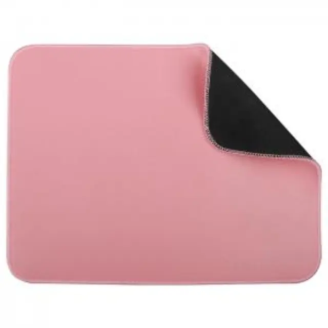Δερμάτινο mousepad σε ροζ χρώμα, 350x270x3mm. 2
