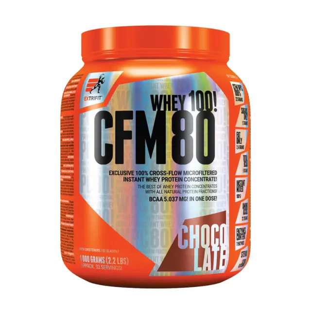 Extrifit CFM Instant Whey 80 chocolate, 1000-g