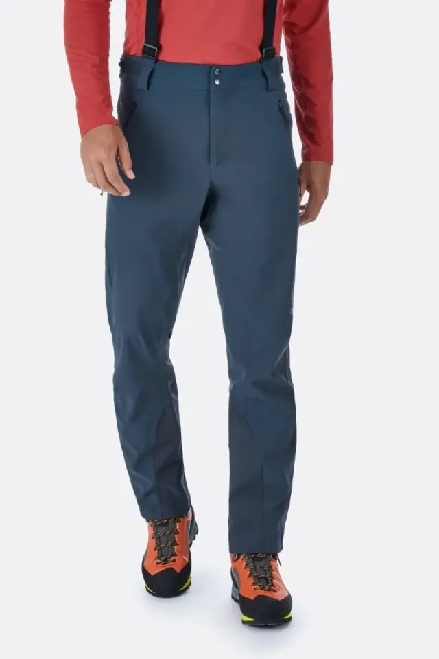 Rab Ascendor Alpine Pant Ebony Soft-shell Παντελόνι Σκι-Χειμερινού Βουνού - X Large