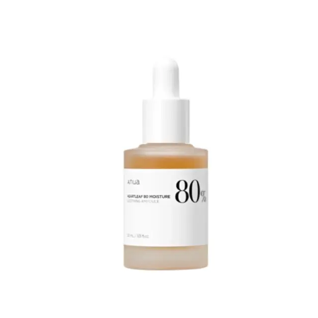 Anua Heartleaf 80% Soothing Ampoule, Ενυδατική Καταπραϋντική Αμπούλα για Glass Skin 30ml