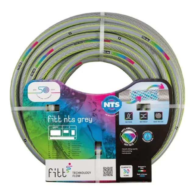 FITT NTS GREY ΛΑΣΤΙΧΟ ΠΟΤΙΣΜΑΤΟΣ Ø 3/4" 50m