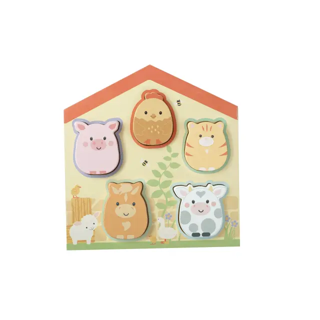 Παιχνίδι Σχημάτων Αχυρώνας Farmyard Orange Tree Toys 2