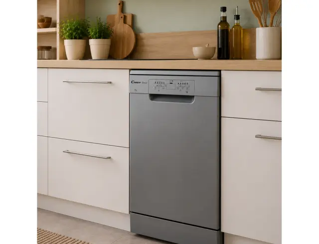 Πλυντήριο πιάτων Candy Brava CDPH 2L1049S με χωρητικότητα 10 σερβίτσια και ενεργειακή κλάση E32002566