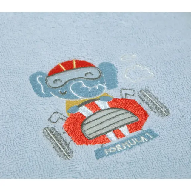 Σετ Βρεφικές Πετσέτες 2 Τεμαχίων Nef-Nef Super Boy L.Blue 30x50+70x140 3