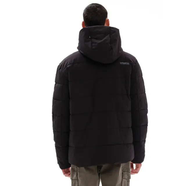 Emerson Hooded Puffer Jacket (232.EM10.15-Black) - Μαύρο 3