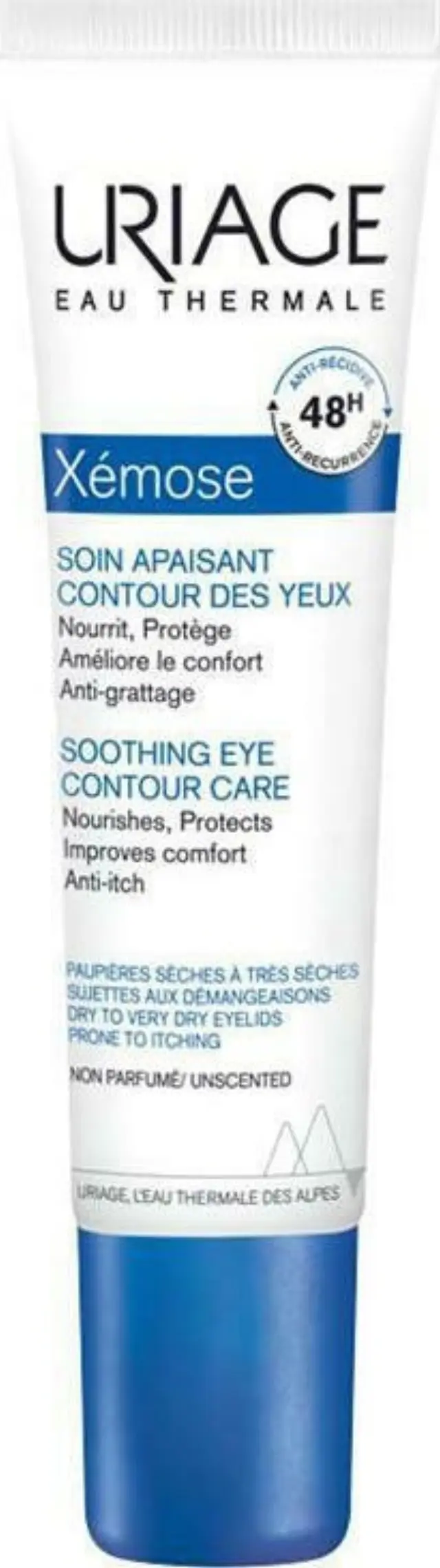 Uriage Xemose Eye Soothing Ενυδατική Κρέμα Ματιών για Ξηρή Επιδερμίδα 15ml