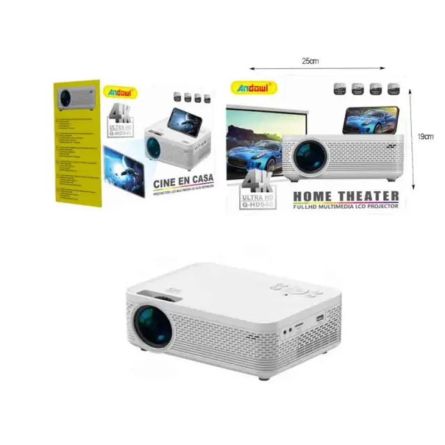 Andowl Projector με ανάλυση Ultra HD Q-HD940- Home Theater 075923 3