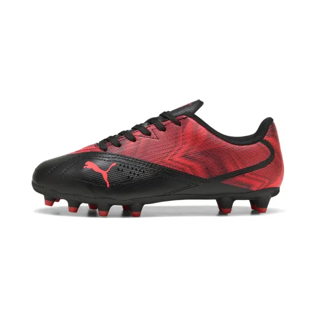 Puma Rapid FG/AG Jr Black-Ultra Red 109314-03 - 38.5