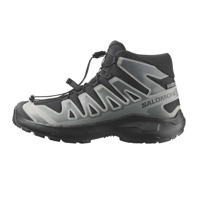 Salomon Kids XA Pro Mid Waterproof Μαύρο - Γκρι 493030 (Salomon) 2