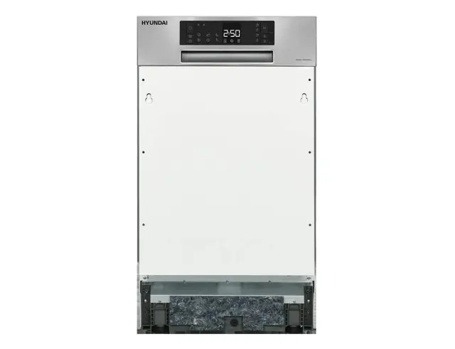 Εντοιχιζόμενο Πλυντήριο Πιάτων Hyundai HDW21-4560SBI/X με χωρητικότητα 10 σερβίτσια και ενεργειακή κλάση E HDW21-4560SBI/X