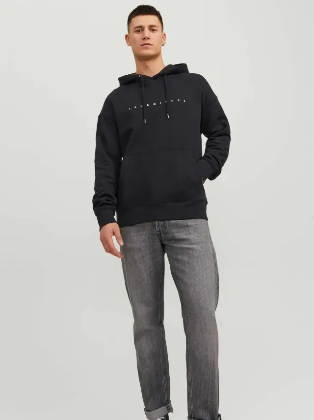 JJESTAR JJ SWEAT HOOD NOOS Black - L