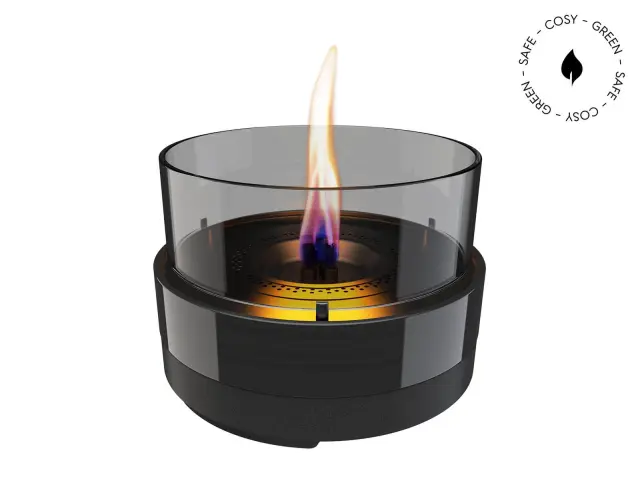 Επιτραπέζια Εστία Φωτιάς Rosie 18 Tenderflame με διάρκεια καύσης 3 - 4 ώρες, χωρητικότητα δεξαμενής 250ml και διαστάσεις 19.7x13.8cm - Black TF-600172