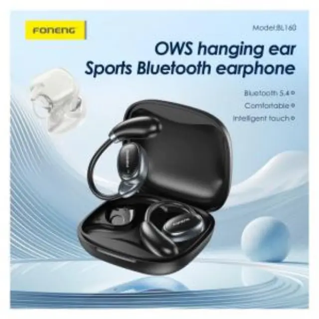 True Wireless Ακουστικά Bluetooth Foneng OWS BL160 Μαύρο N68712 3