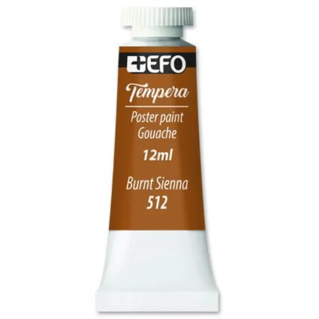 Τέμπερες +Efo 12x12ml Καφέ