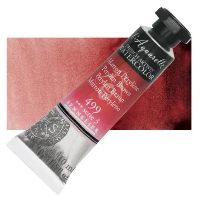 Χρώμα Ακουαρέλας Sennelier l Aquarelle Σωληνάριο 10ml - 499 Perylen Brown