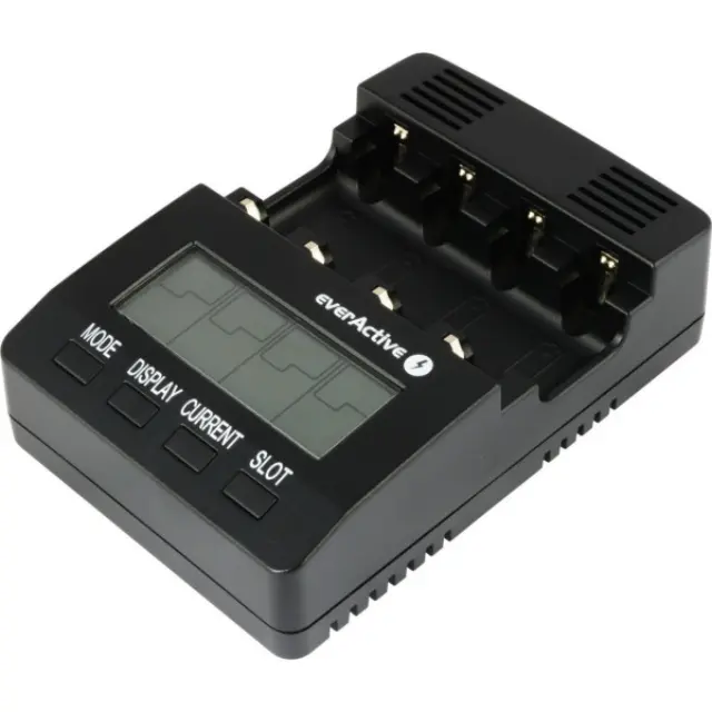 Φορτιστής Μπαταριών EverActive NC-3000 4 θέσεων Ni-Cd/Ni-MH Μεγέθους AA/AAA/D