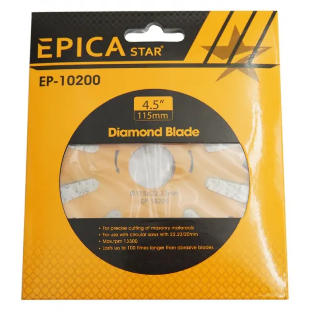 ΔΙΣΚΟΣ 115mm EPICA STAR TO-EP-10200 2
