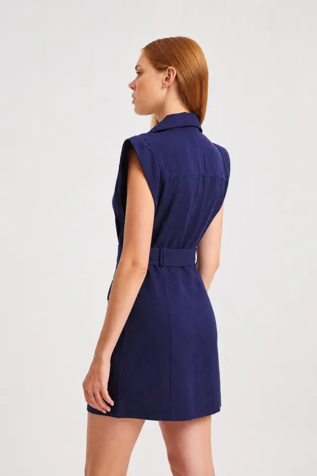 Μίνι Φόρεμα με Χρυσές Λεπτομέρειες CLOE DRESS - XS 3