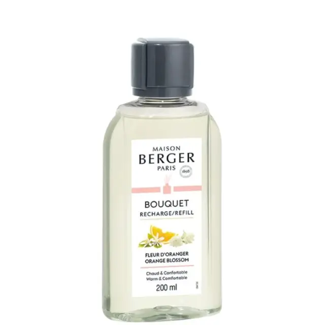 Maison Berger Paris Bouquet Refill Υγρό Αναπλήρωσης για Δοχείο Αρωματισμού Χώρου Orange Blossom 200ml