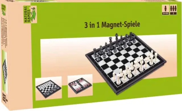 Natural Games 3-in-1 Μαγνητικά παιχνίδια 61051775
