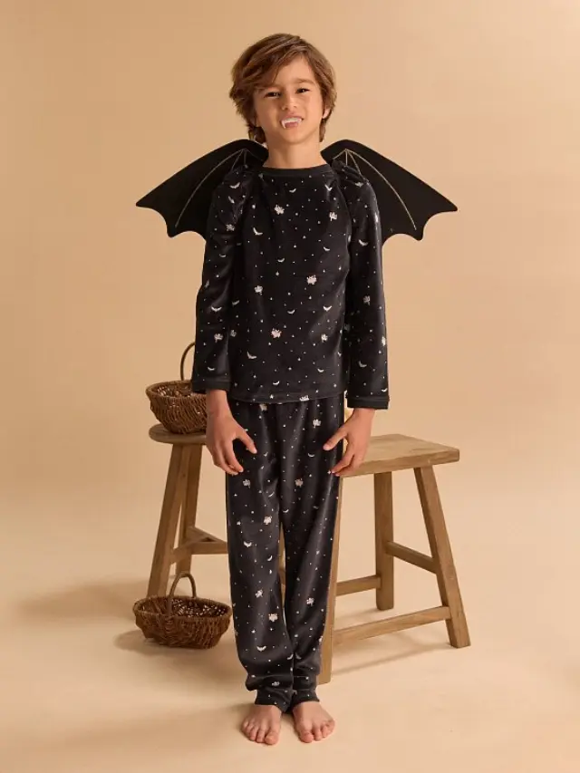Παιδική Πιτζάμα για Αγόρια Bat Wings ΜΠΛΕ 2