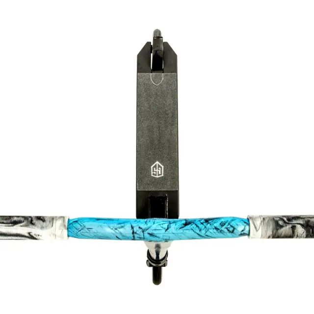 Grit Elite XM Complete Freestyle Scooter - Black/Vapour Blue Laser 2