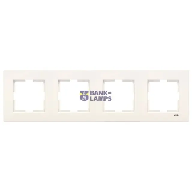 Karre Accessory Beige Four Gang Frame