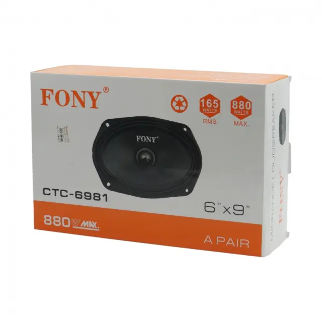 ΣΕΤ ΗΧΕΙΑ FONY 6''x9'' CTC-6981 2