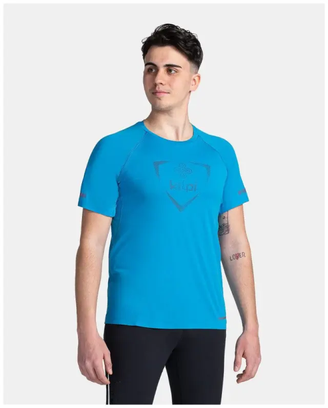 Κοντομάνικη Μπλούζα Kilpi Ανδρική Wylder-M Blue - TM0320KI-BLU - L